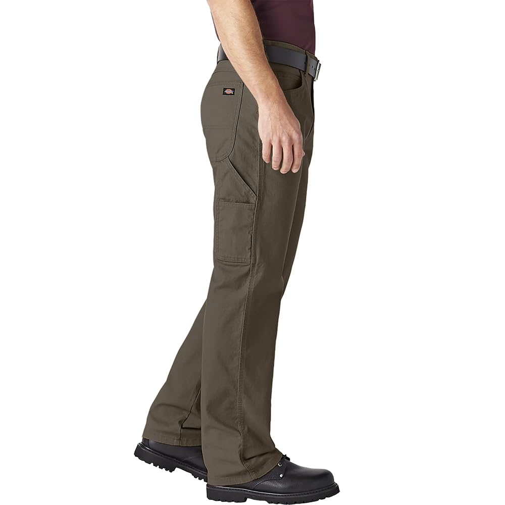 Dickies Mens Relaxed Fit Duck Big-Tall Jeans, Rinsed